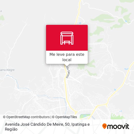 Avenida José Cândido De Meire, 50 mapa