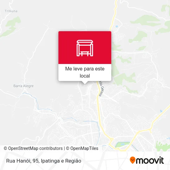 Rua Hanói, 95 mapa