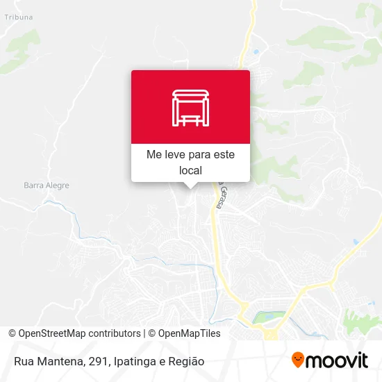 Rua Mantena, 291 mapa