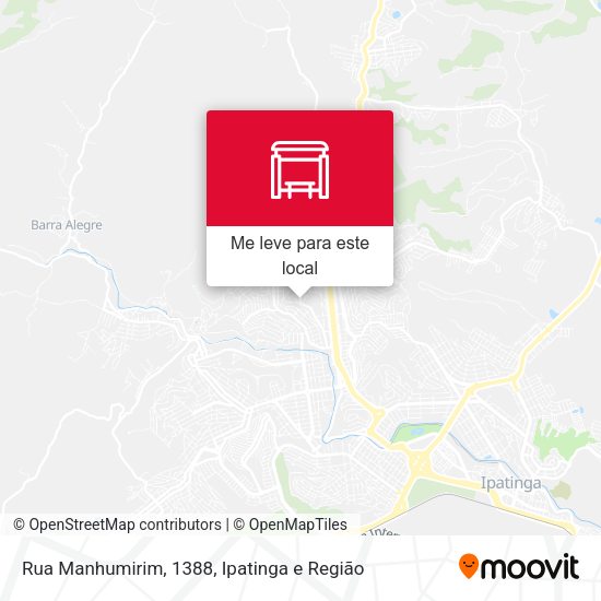 Rua Manhumirim, 1388 mapa