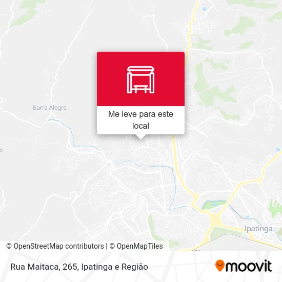 Rua Maitaca, 265 mapa