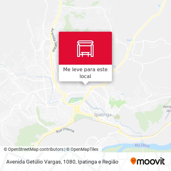 Avenida Getúlio Vargas, 1080 mapa