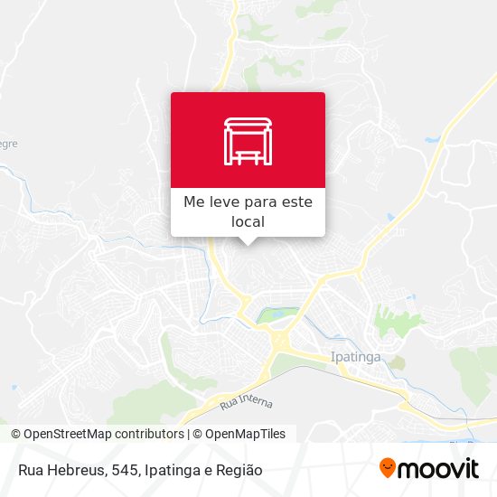Rua Hebreus, 545 mapa