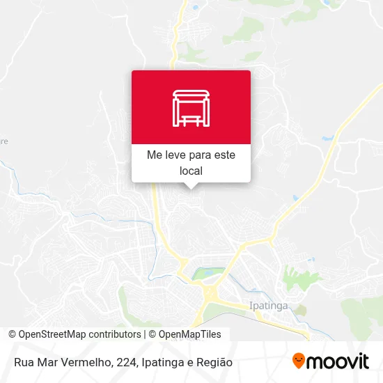 Rua Mar Vermelho, 224 mapa
