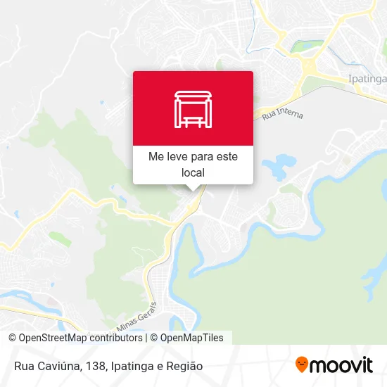 Rua Caviúna, 138 mapa