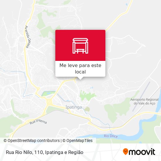 Rua Rio Nilo, 110 mapa