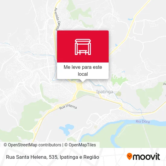 Rua Santa Helena, 535 mapa