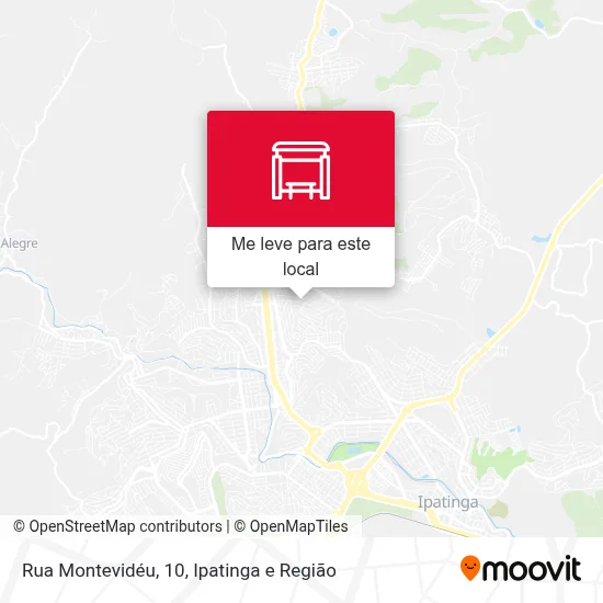 Rua Montevidéu, 10 mapa