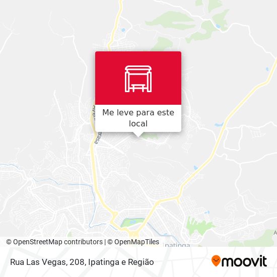 Rua Las Vegas, 208 mapa