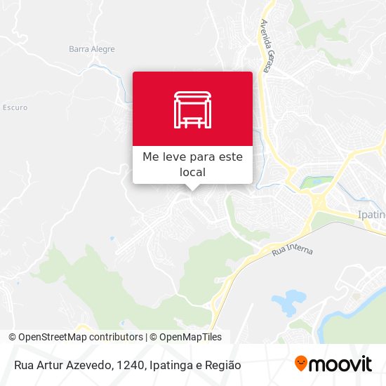 Rua Artur Azevedo, 1240 mapa