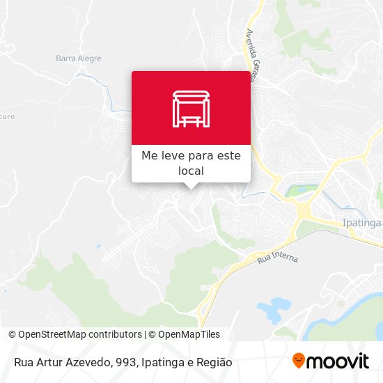 Rua Artur Azevedo, 993 mapa