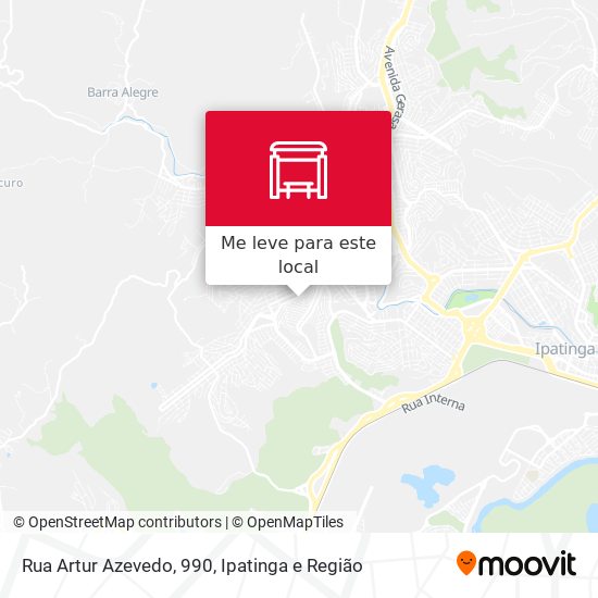 Rua Artur Azevedo, 990 mapa