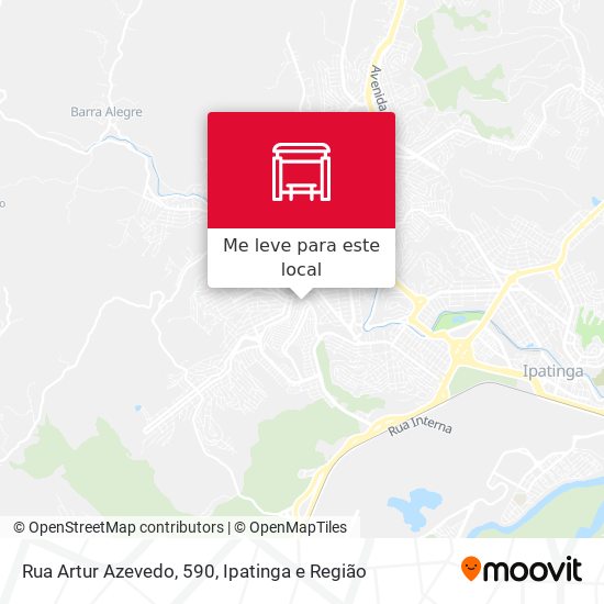 Rua Artur Azevedo, 590 mapa