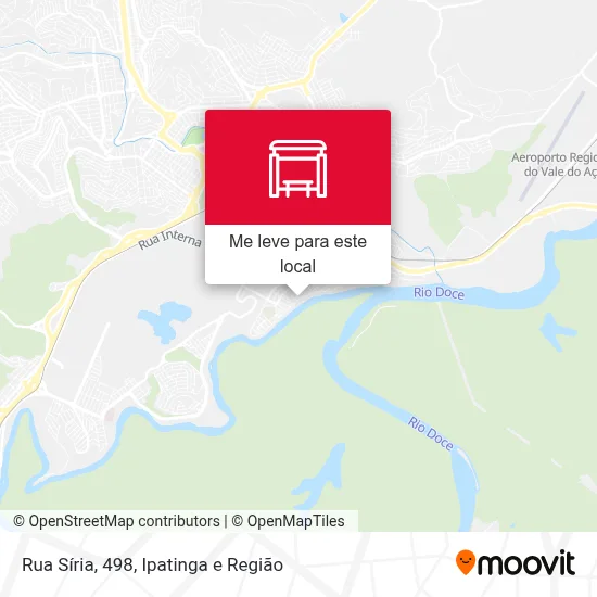 Rua Síria, 498 mapa