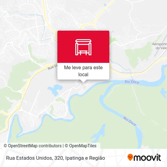 Rua Estados Unidos, 320 mapa