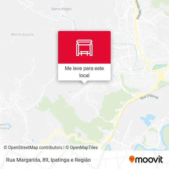 Rua Margarida, 89 mapa