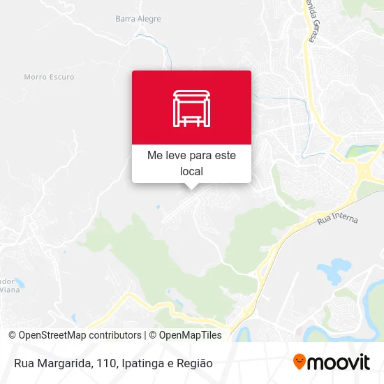 Rua Margarida, 110 mapa