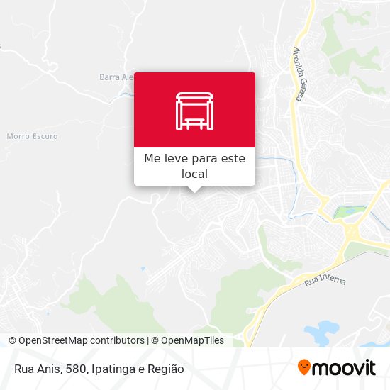 Rua Anis, 580 mapa