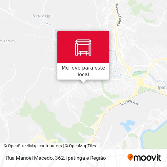 Rua Manoel Macedo, 362 mapa