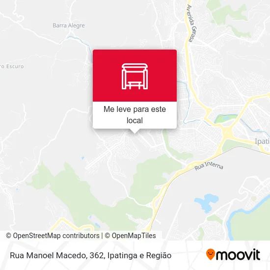 Rua Manoel Macedo, 362 mapa