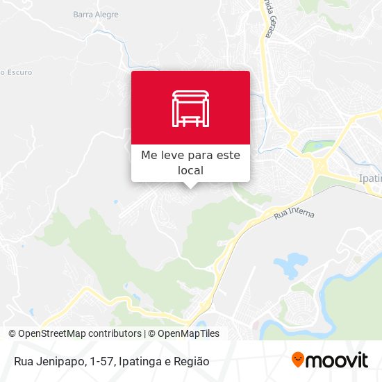 Rua Jenipapo, 1-57 mapa