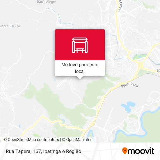 Rua Tapera, 167 mapa