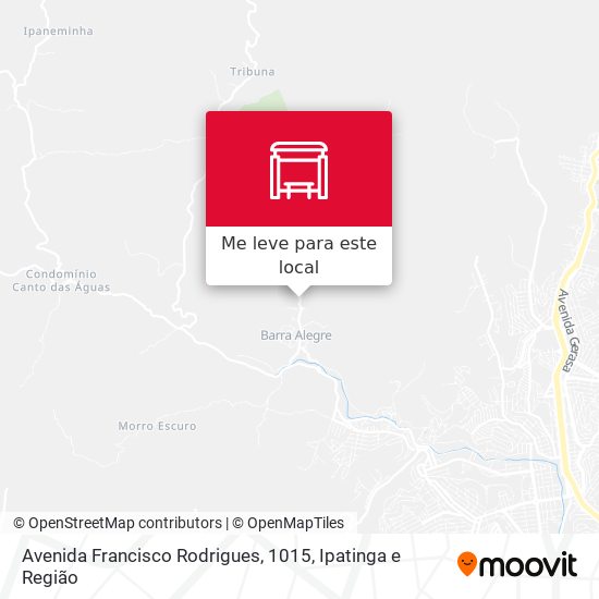 Avenida Francisco Rodrigues, 1015 mapa