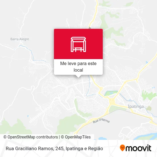 Rua Graciliano Ramos, 245 mapa