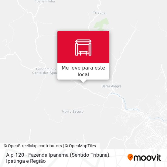 Aip-120 - Fazenda Ipanema (Sentido Tribuna) mapa