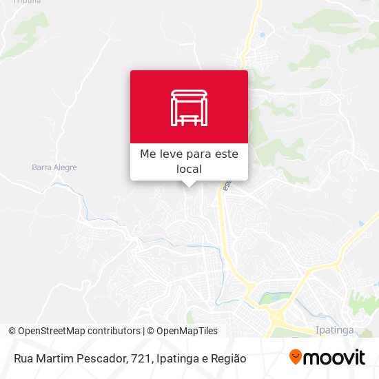 Rua Martim Pescador, 721 mapa