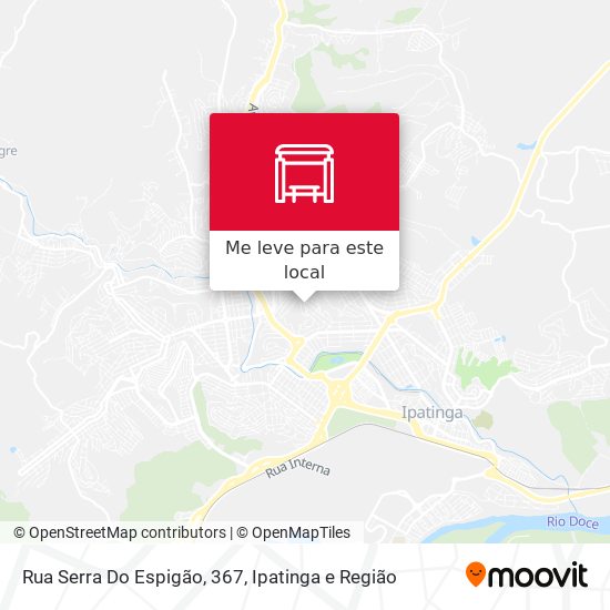 Rua Serra Do Espigão, 367 mapa