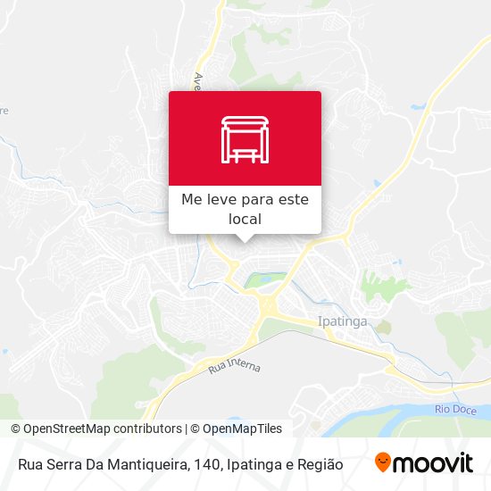 Rua Serra Da Mantiqueira, 140 mapa