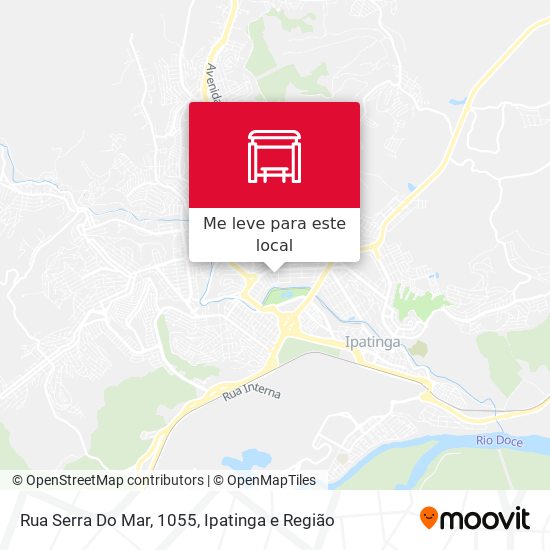 Rua Serra Do Mar, 1055 mapa