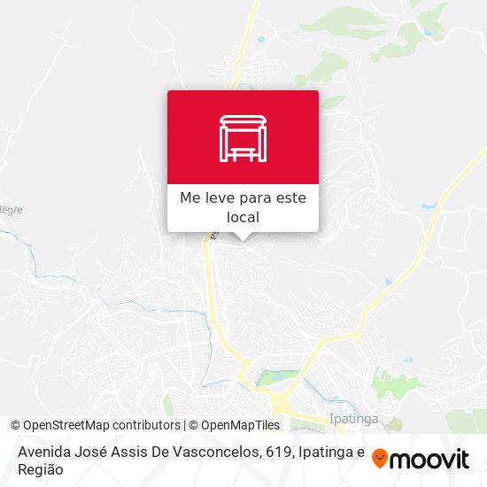 Avenida José Assis De Vasconcelos, 619 mapa