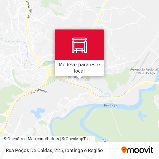 Rua Poços De Caldas, 225 mapa