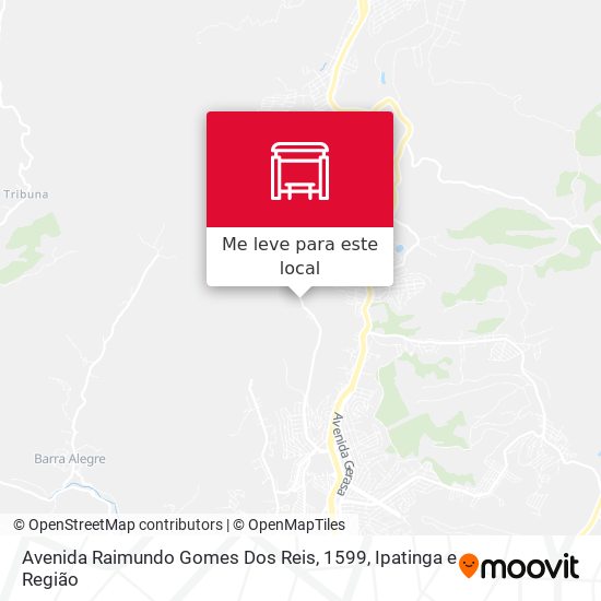 Avenida Raimundo Gomes Dos Reis, 1599 mapa
