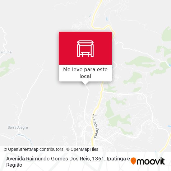 Avenida Raimundo Gomes Dos Reis, 1361 mapa