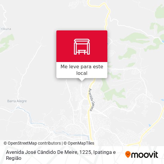 Avenida José Cândido De Meire, 1225 mapa
