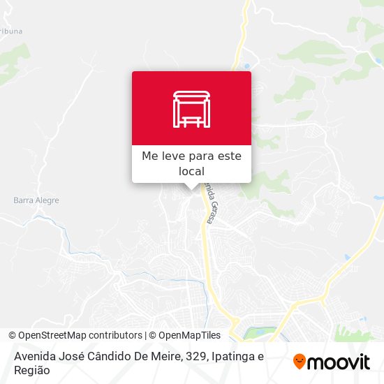 Avenida José Cândido De Meire, 329 mapa