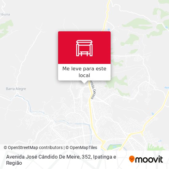 Avenida José Cândido De Meire, 352 mapa