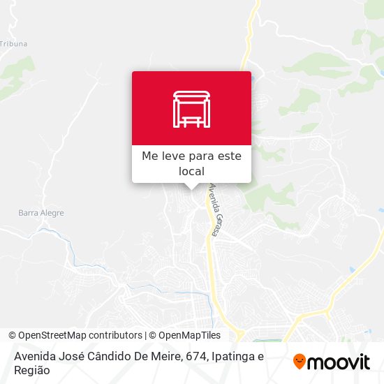 Avenida José Cândido De Meire, 674 mapa