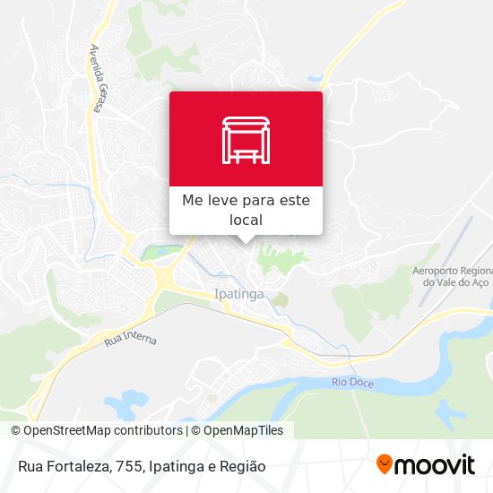 Rua Fortaleza, 755 mapa