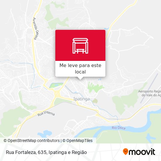 Rua Fortaleza, 635 mapa