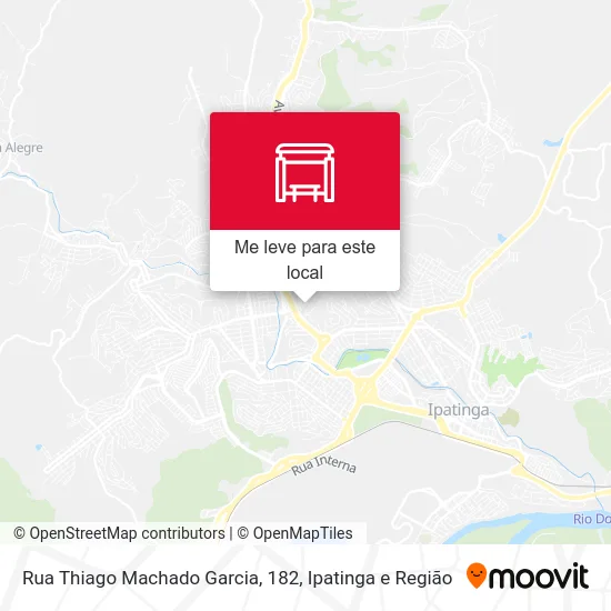Rua Thiago Machado Garcia, 182 mapa