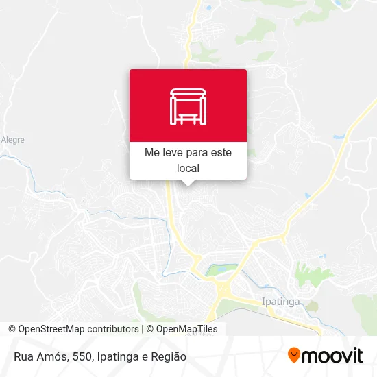 Rua Amós, 550 mapa