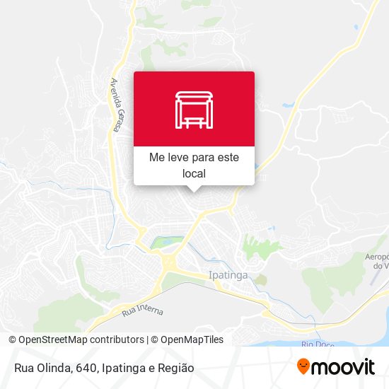 Rua Olinda, 640 mapa