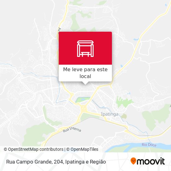 Rua Campo Grande, 204 mapa