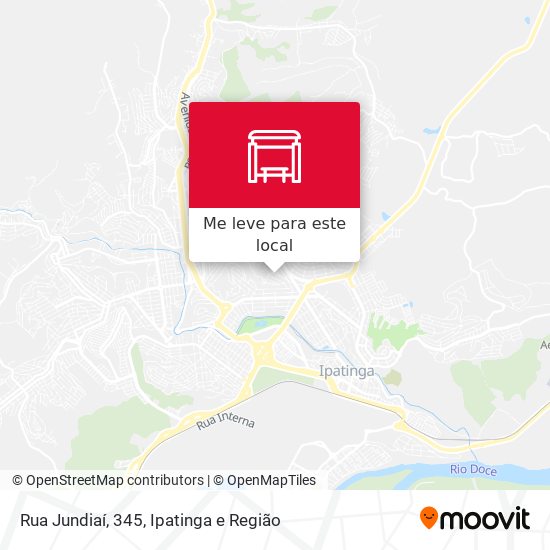 Rua Jundiaí, 345 mapa