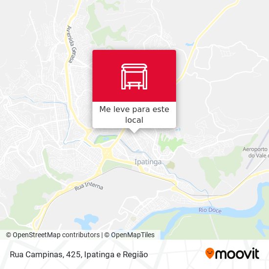Rua Campinas, 425 mapa
