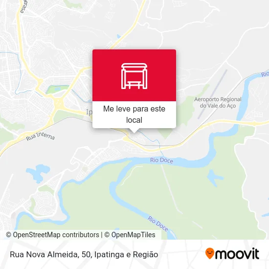 Rua Nova Almeida, 50 mapa